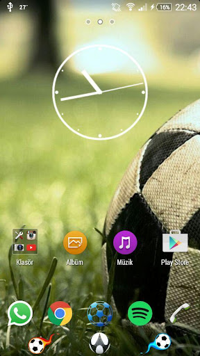 Android application For Xperia Theme Ball screenshort