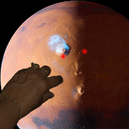 Mars At Your Fingertips logo