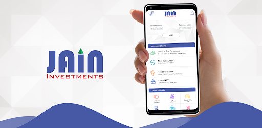 Android application Jain Invest screenshort