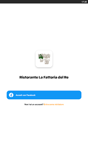 Android application Ristorante La Fattoria del Re screenshort