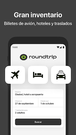 Vista previa de la aplicación