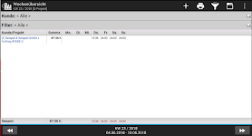screenshot of Xpert-Timer Mobile