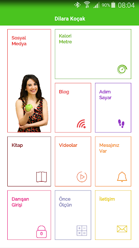 Android application Dilara Koçak screenshort