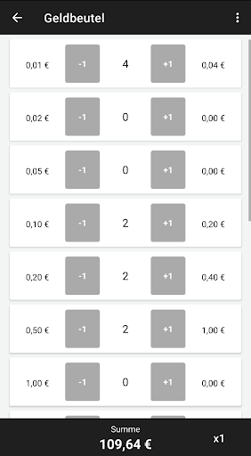 Bargeldzähler Screen 2