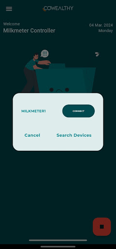 Cowealthy - Milk Meter