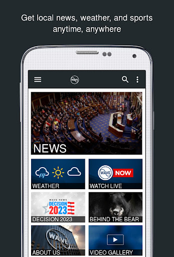 Screenshot of WAVE Local News
