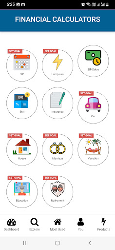 Dynamic Money Planner Screen 2