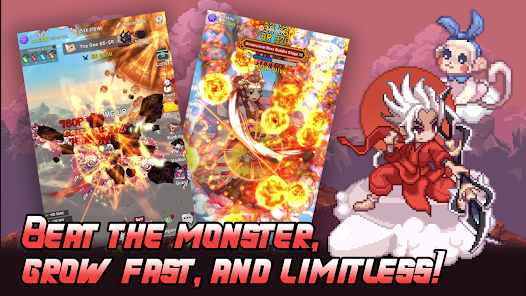 Monkey King Idle AFK RPG v1.12 MOD (Damage &#038; Defense Multiplier, Free Purchase) APK