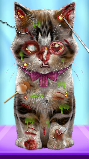 Android application Cat Makeover Salon ASMR Game screenshort