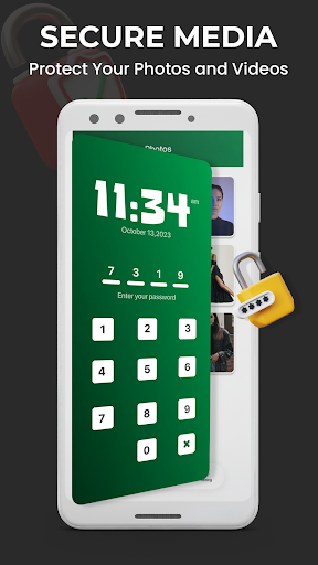 Android application Photo Private Vault screenshort