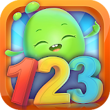 Learn numbers for toddlers. Number tracing app icon