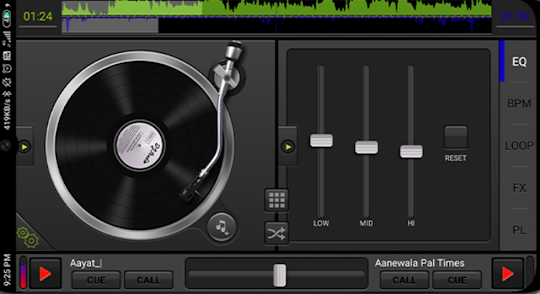 DJ Music mixer, DJ Mix Studio
