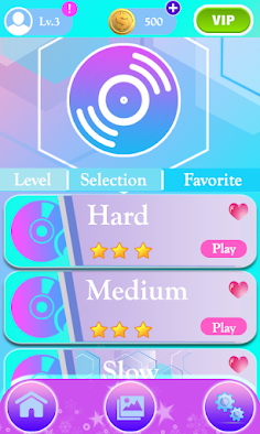 Rush E Piano Game Tiles - Screenshot 1