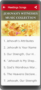 Captura de Pantalla 4 Music Jehovah's Witnesses android