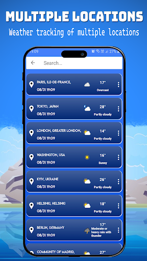 Live Weather App - Local Radar Screen 2