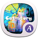 Cat theme ABC Launcher icon