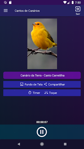 Cantos de Canarios Screen 2