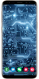 Digital Circuit board Wallpape