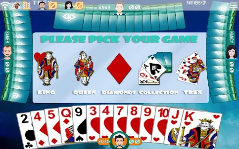 Golden Card Games Tarneeb Trix