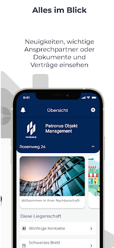 Patronus Objekt Management ekran görüntüsü