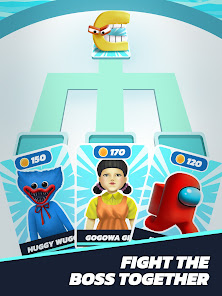 Screenshot 15 Monster Battle: 3D Run & Fight android