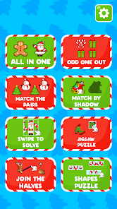Screenshot 1 Christmas Games for Kids android