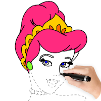 How To Draw Princess - Princess Coloring