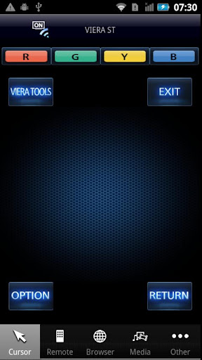Android application Panasonic TV Remote screenshort
