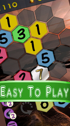 Get To 7, hexa puzzle game - Screenshot 1