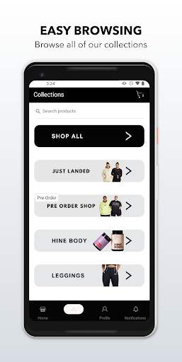 Hine Collection Screen 3