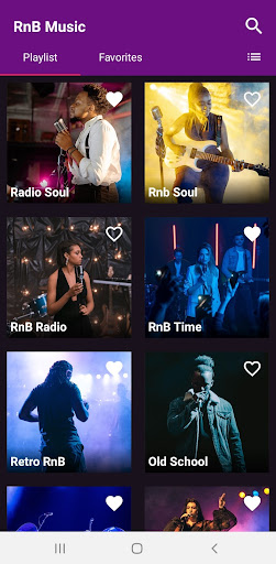 Android application RnB Music screenshort