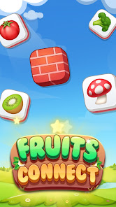 Fruits Connect- Tiles Burst  screenshots 1