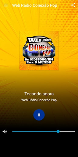 Android application Web Rádio Conexão Pop screenshort