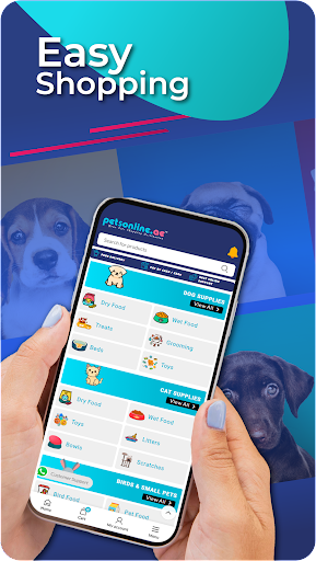Android application Petsonline screenshort