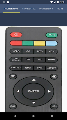 Pioneer TV Remoteのおすすめ画像2