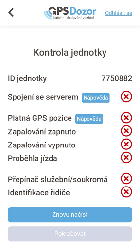 Android application GPS Dozor Servis screenshort