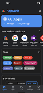 AppDash: App manager & backup v1.46 Unlocked Mod 1