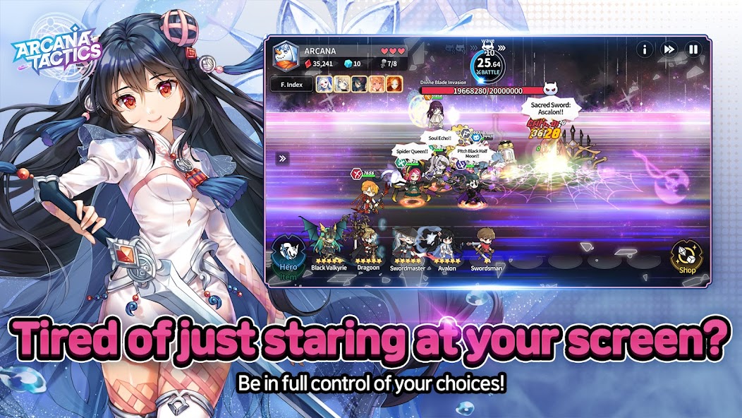 Arcana Tactics: Tactical RPG 1.3.0 APK + Мод (Unlimited money) за Android
