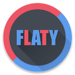 Cover Image of Download [Sub/EMUI] FLATY (Grapefruit)  APK