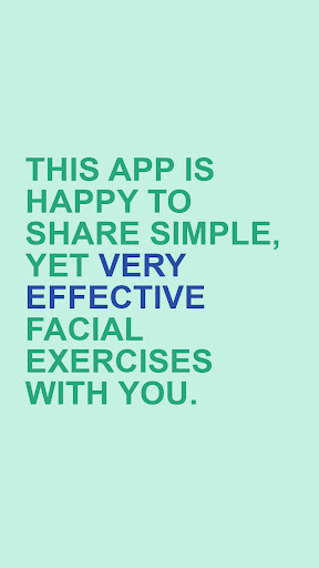 Android application Facial Exercises for Women screenshort