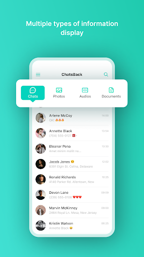 ChatsBack See Deleted Messages Screen 3