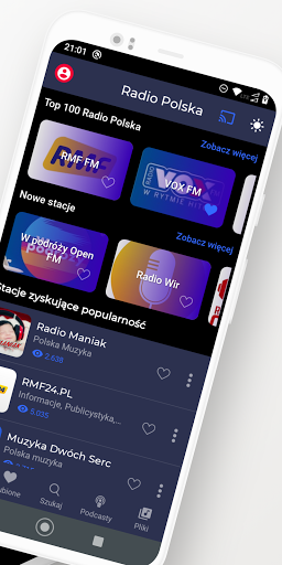 Polskie stacje radiowe Screen 2