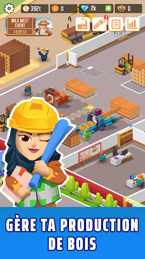 Lumber Empire: Idle Tycoon  APK MOD screenshots 2