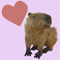 Immagine dell'icona Capybara Sticker