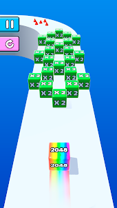 Jelly Run 2048: Игра Кубики