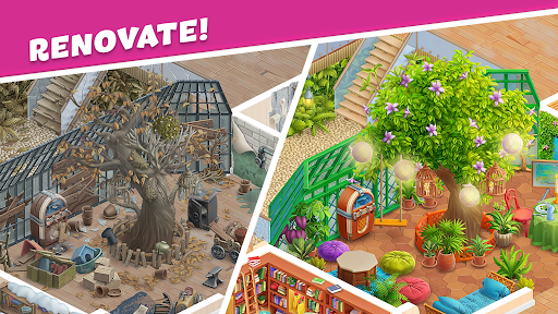 Screenshot of Open House: Match 3 puzzles