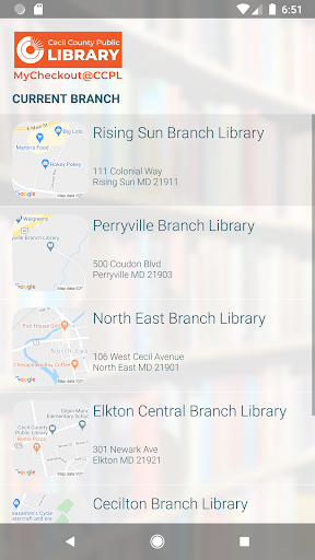 MyCheckout@CCPL Screen 2