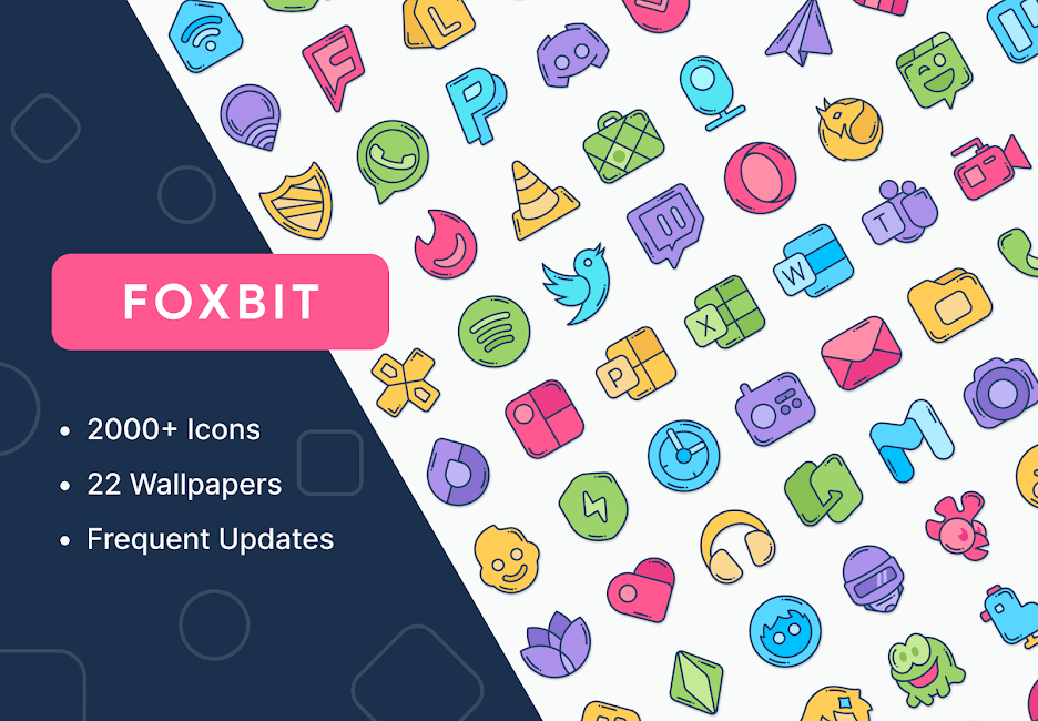 Foxbit Icon Pack APK [Premium MOD, Pro Unlocked] For Android 1