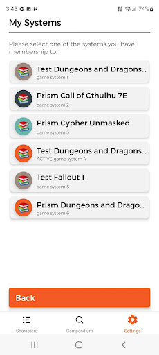 Android application PrismScroll Phoenix screenshort