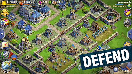 DomiNations MOD APK (Mod Menüsü, Tek Vuruş Öldürme) 2